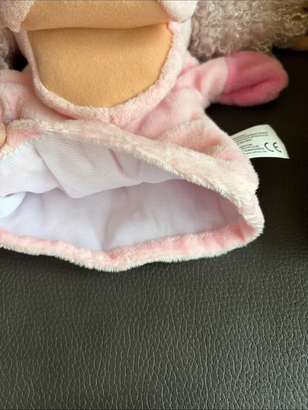 Set of Two Plush Puppy Puppets